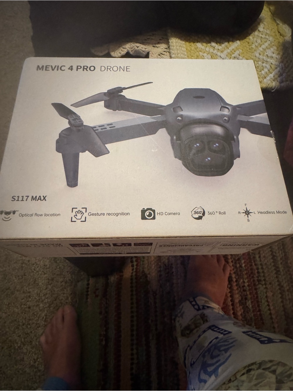 4 PRO Drone - Gray - S117 MAX